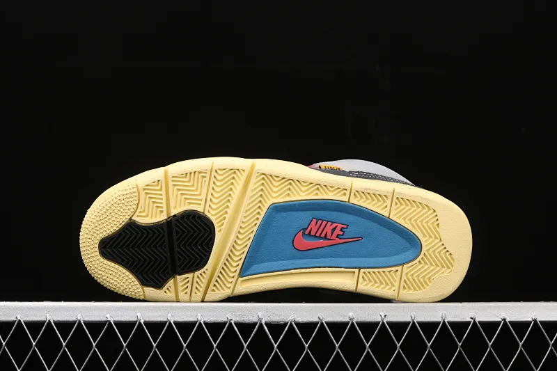All categories Air Jordan Jordan series basketball shoes Air Jordan 4 G version Union LA x Air Jordan 4 Retro "Off Noir" AJ4 Joe 4 Union Gray and Blue Knights DC9533-001